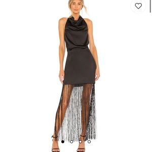 Black cocktail dress